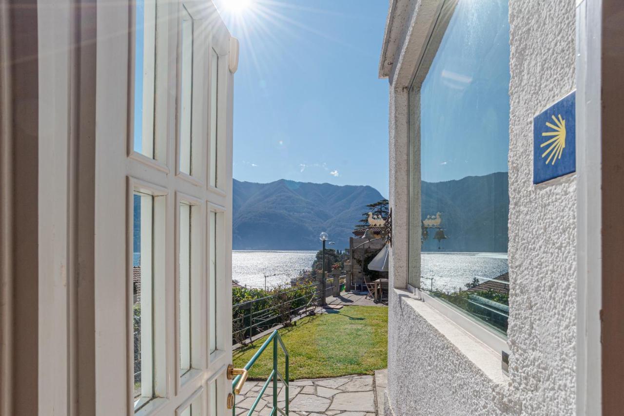 Casa Bambu - Splendida Vista Lago E Posto Auto Лалльо Экстерьер фото